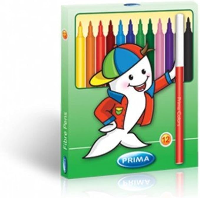 Prima Markers Fine Tip 12 Markers